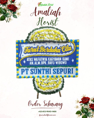Papan Bunga Duka di Cianaga