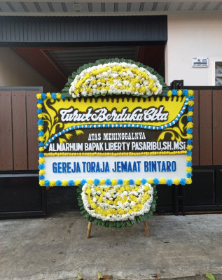 Papan Bunga Duka di Cianaga